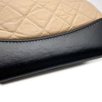 Chanel Backpack Gabriel de Small CC Logo Quilted Aged Calfskin Black — view 8