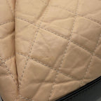 Chanel Backpack Gabriel de Small CC Logo Quilted Aged Calfskin Black — view 7