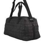 Saint Laurent Paris Boston Bag Noux Quilted Nylon Black — view 2