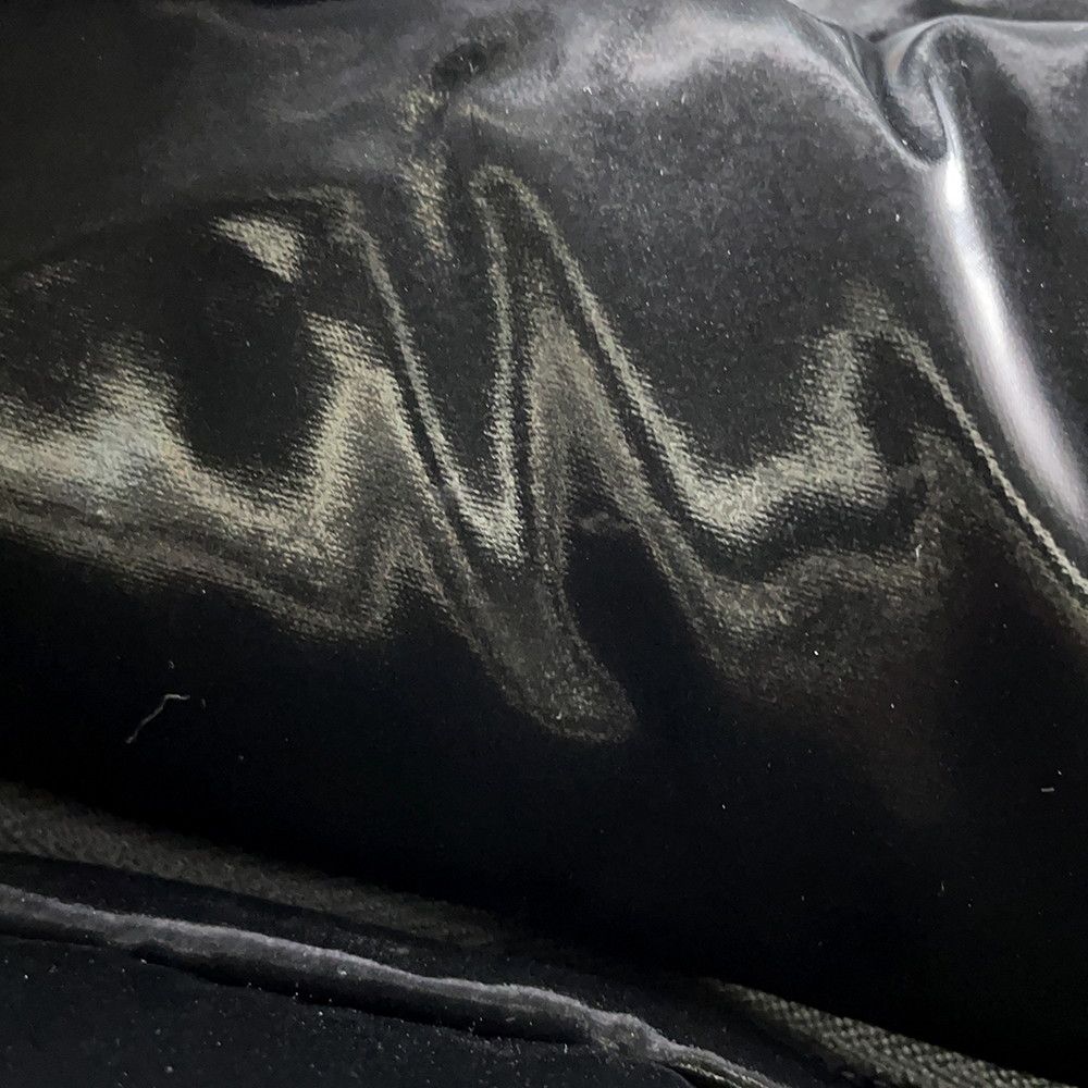 Saint Laurent Paris Tote Wide Puffer Logo Nylon Black — view 8