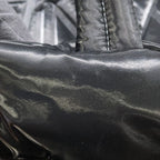 Saint Laurent Paris Tote Wide Puffer Logo Nylon Black — view 7