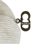 Dior Vintage CD Logo Silver Plated Necklace — view 4