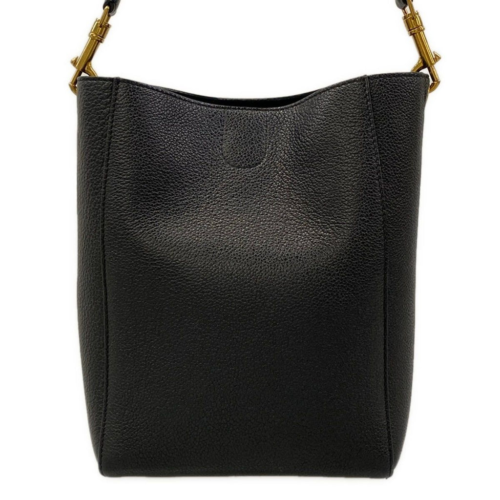 Celine Shoulder Bag Sangles Bucket Small Black Strap Removable — view 3