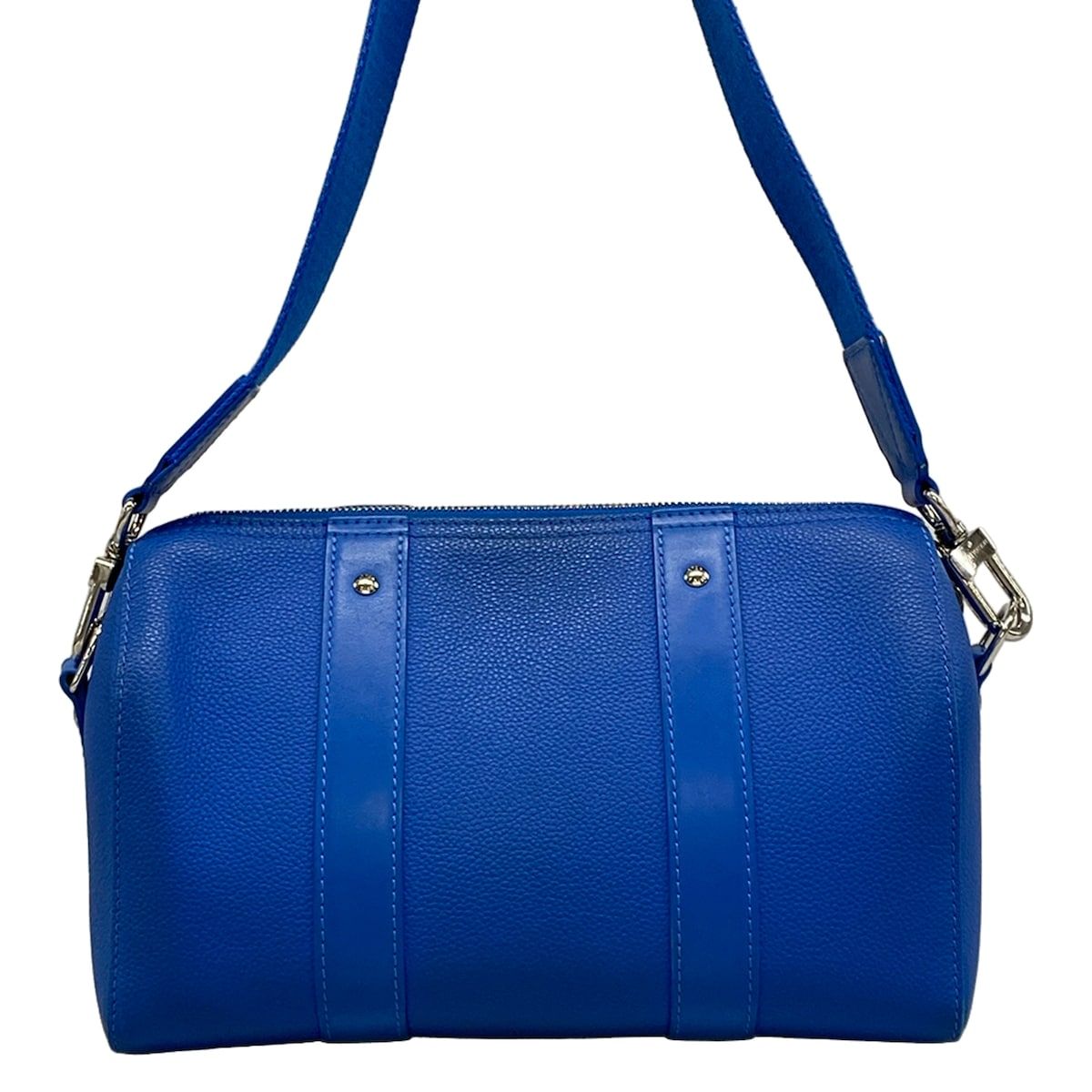 Louis Vuitton Shoulder Bag LV Aerogram City Keepall Light Blue Leather Cowhide — view 3