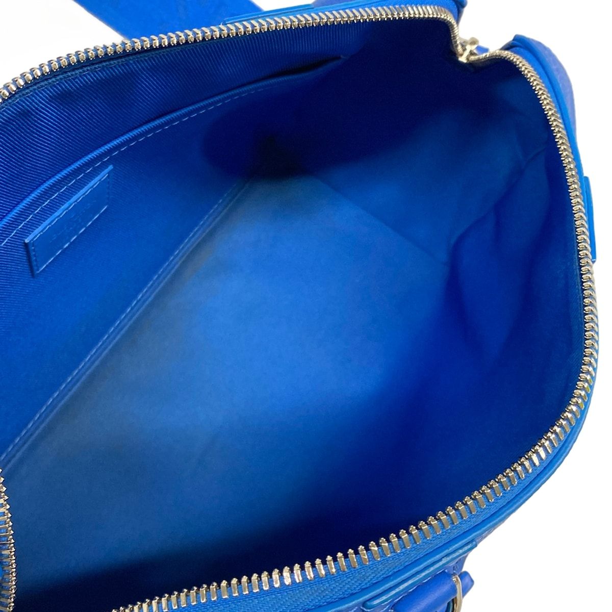 Louis Vuitton Shoulder Bag LV Aerogram City Keepall Light Blue Leather Cowhide — view 7
