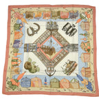 Hermes Scarf Silk Carre 90 Charmes Des Plages Normandes Normandy Coast Charm