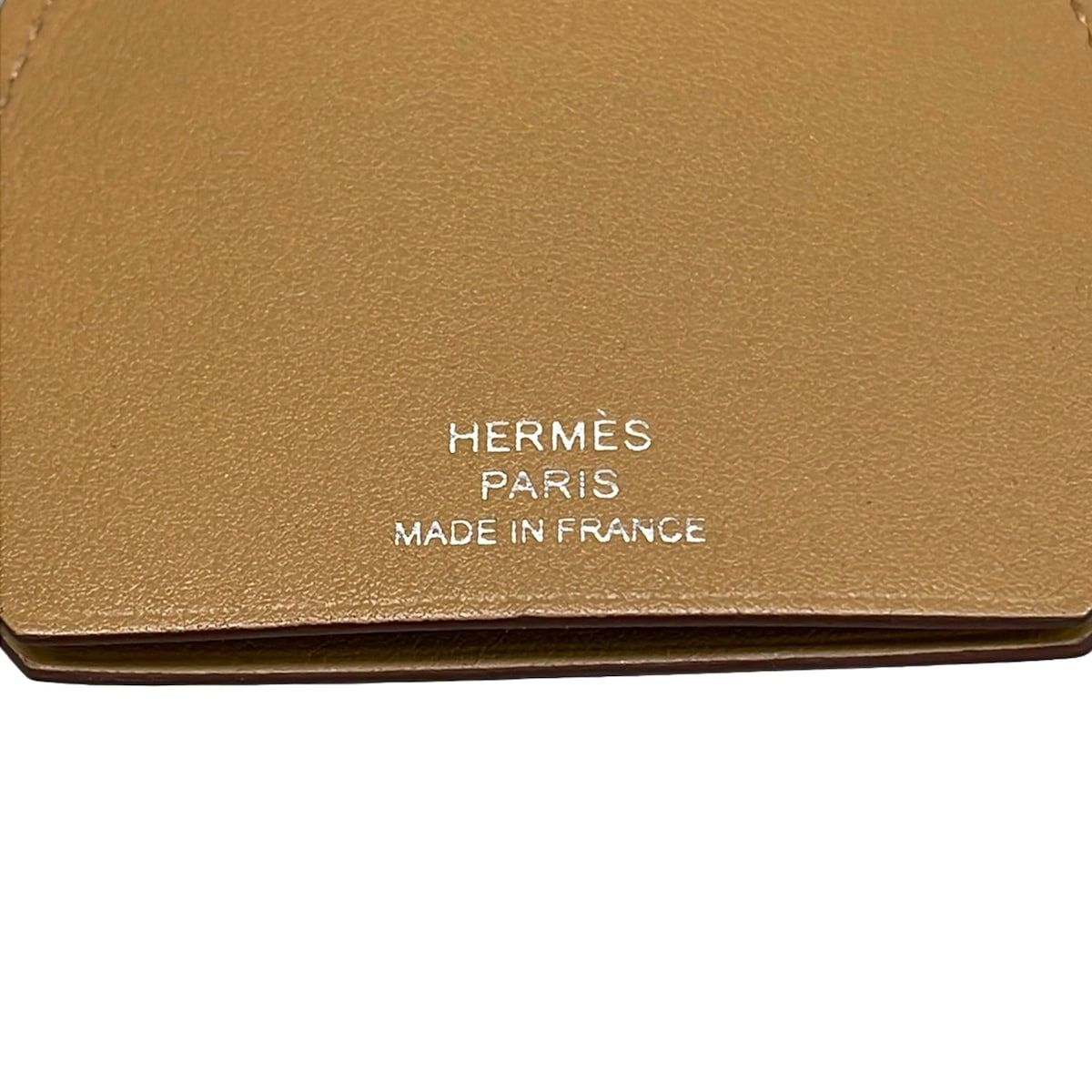 Hermes Brown Red Multi Clochette Silver Leather Shoulder — view 3