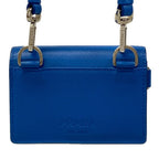 Prada Shoulder Bag Blue with Detachable Strap Leather — view 3