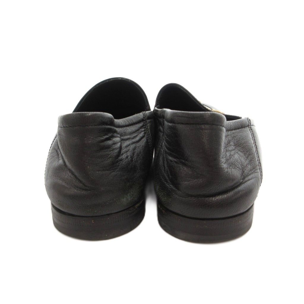 Gucci Horsebit Loafers Shoes Leather 36.5 Black — view 5