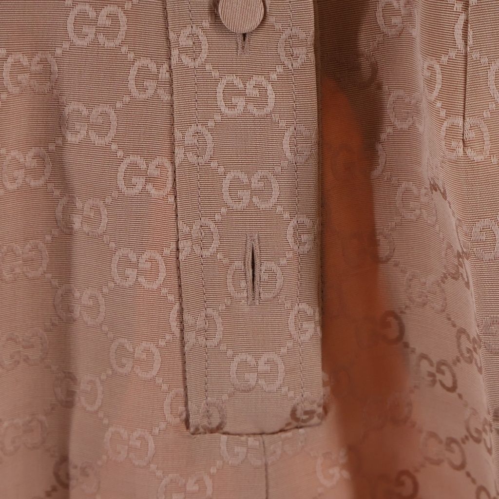 Gucci All in One Pink Silk 40 Loafer — view 4