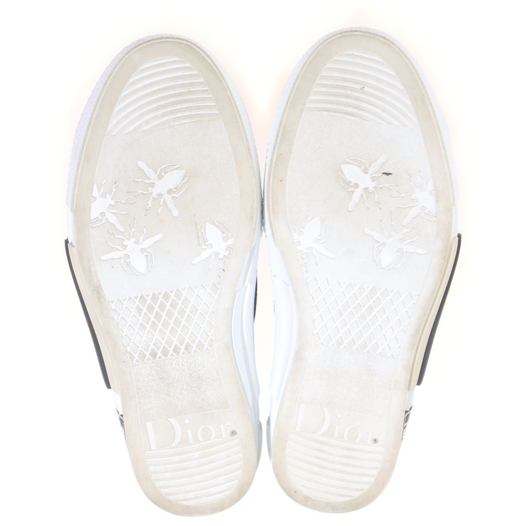 Dior League High Top Sneakers Black White — view 5