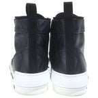 Dior League High Top Sneakers Black White — view 3