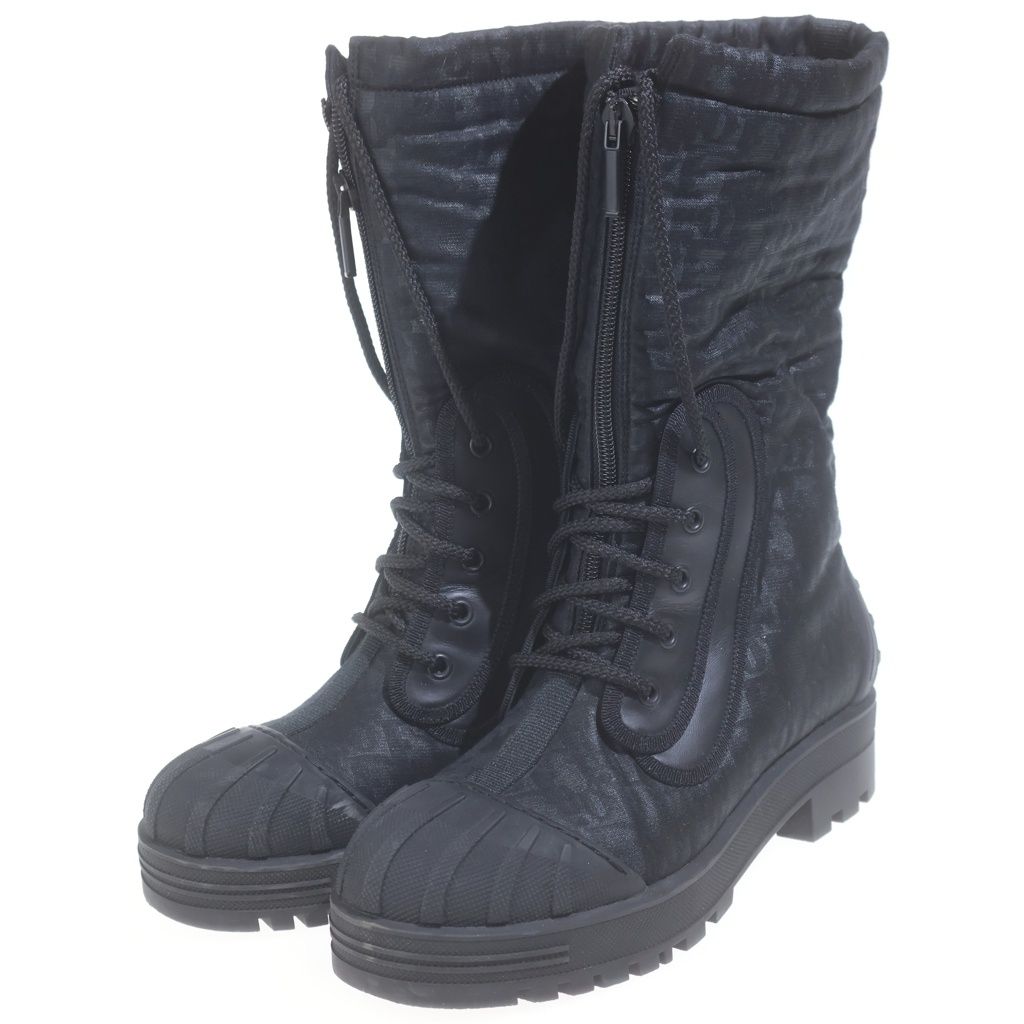 Dior Quake Nylon Boots Oblique Black — view 2