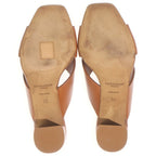 Saint Laurent Paris Mules Brown — view 5
