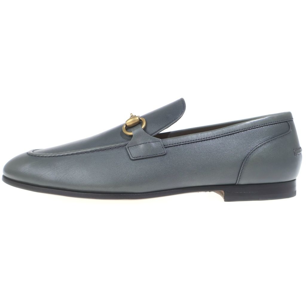 Gucci Jordan Horsebit Loafers Gray