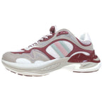 Gucci 2.0 Interlocking Low Cut Sneakers Gray Wine