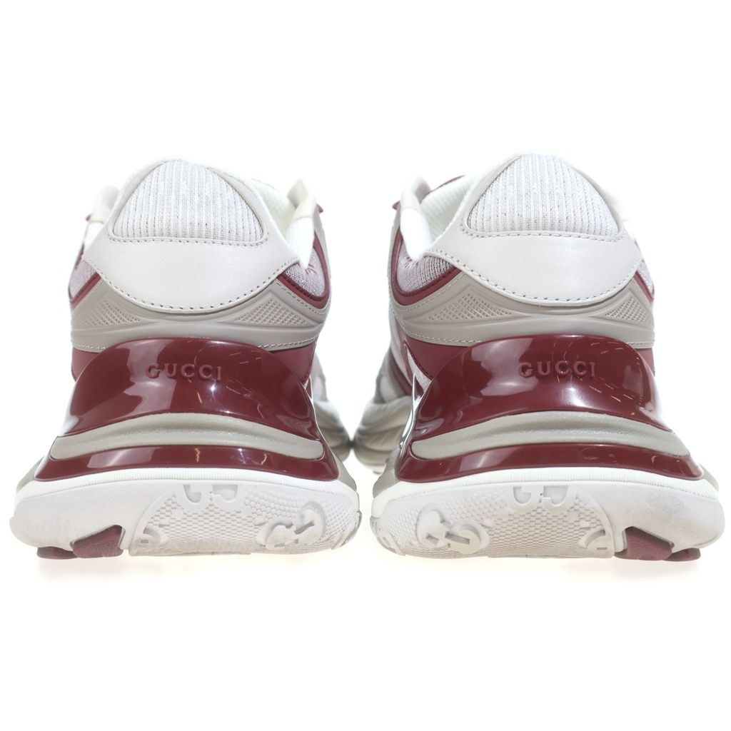 Gucci 2.0 Interlocking Low Cut Sneakers Gray Wine — view 3
