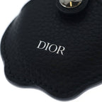 Dior Bobby Air Tag Oblique Dog Motif Key Holder Black Navy — view 6