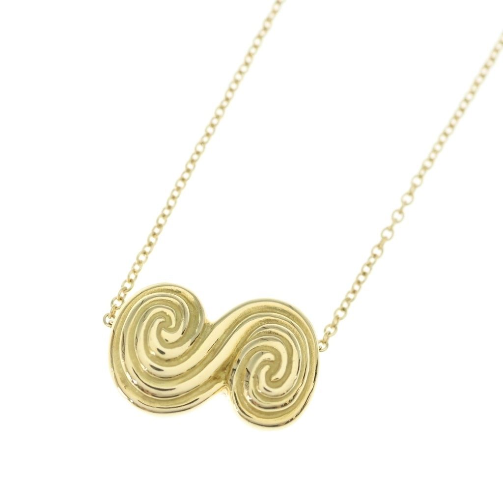 Tiffany & Co Tornado Pendant 18k Yellow Gold — view 3