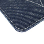 Hermes Mag Face Emain Lebon Denim Card Case Indigo — view 4