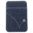 Hermes Mag Face Emain Lebon Denim Card Case Indigo
