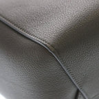 Celine Sangles Bucket Shoulder Bag Small Gray Leather — view 6