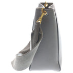Celine Sangles Bucket Shoulder Bag Small Gray Leather — view 3