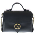 Gucci Interlocking 2-Way Shoulder Bag Black