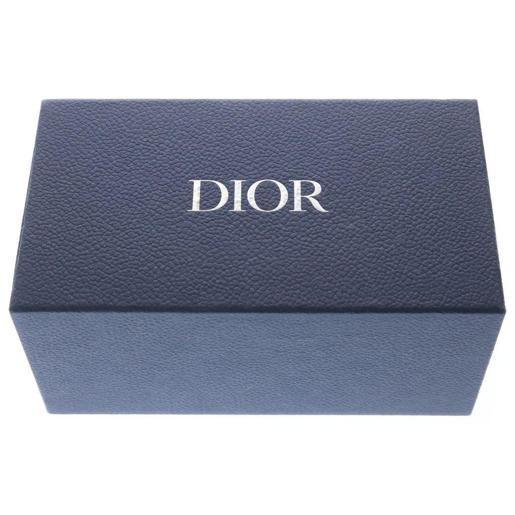 Dior Lango Oblique Jacquard Canvas Clutch Navy — view 7