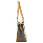 Louis Vuitton Monogram Popincourt Tote Brown Leather Gold — view 3