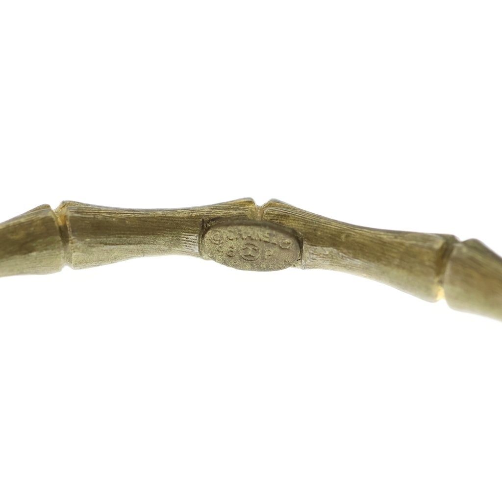 Chanel Bamboo Bracelet Bangle Gold — view 5