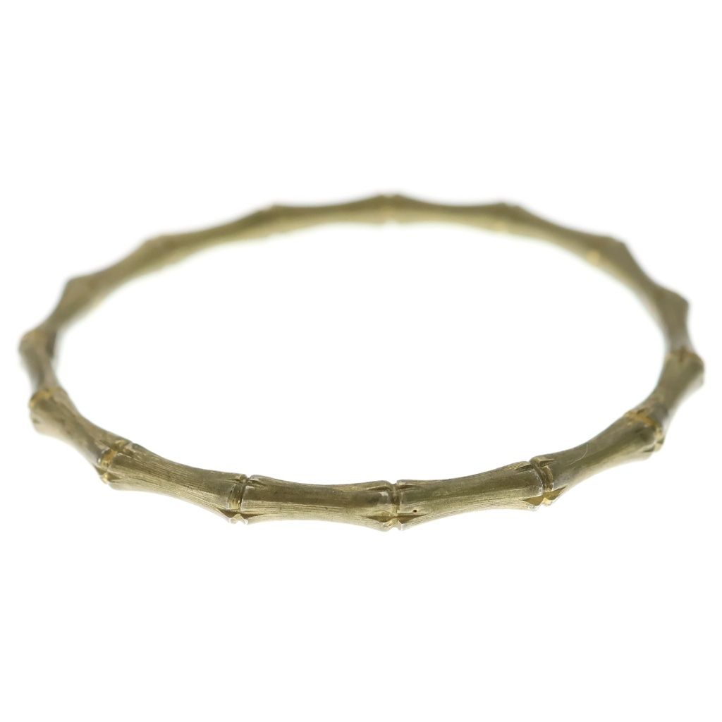Chanel Bamboo Bracelet Bangle Gold — view 3