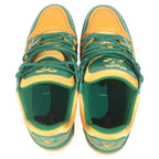 Louis Vuitton LV Trainer Sneaker LV Low Cut Sneakers Orange Green — view 4