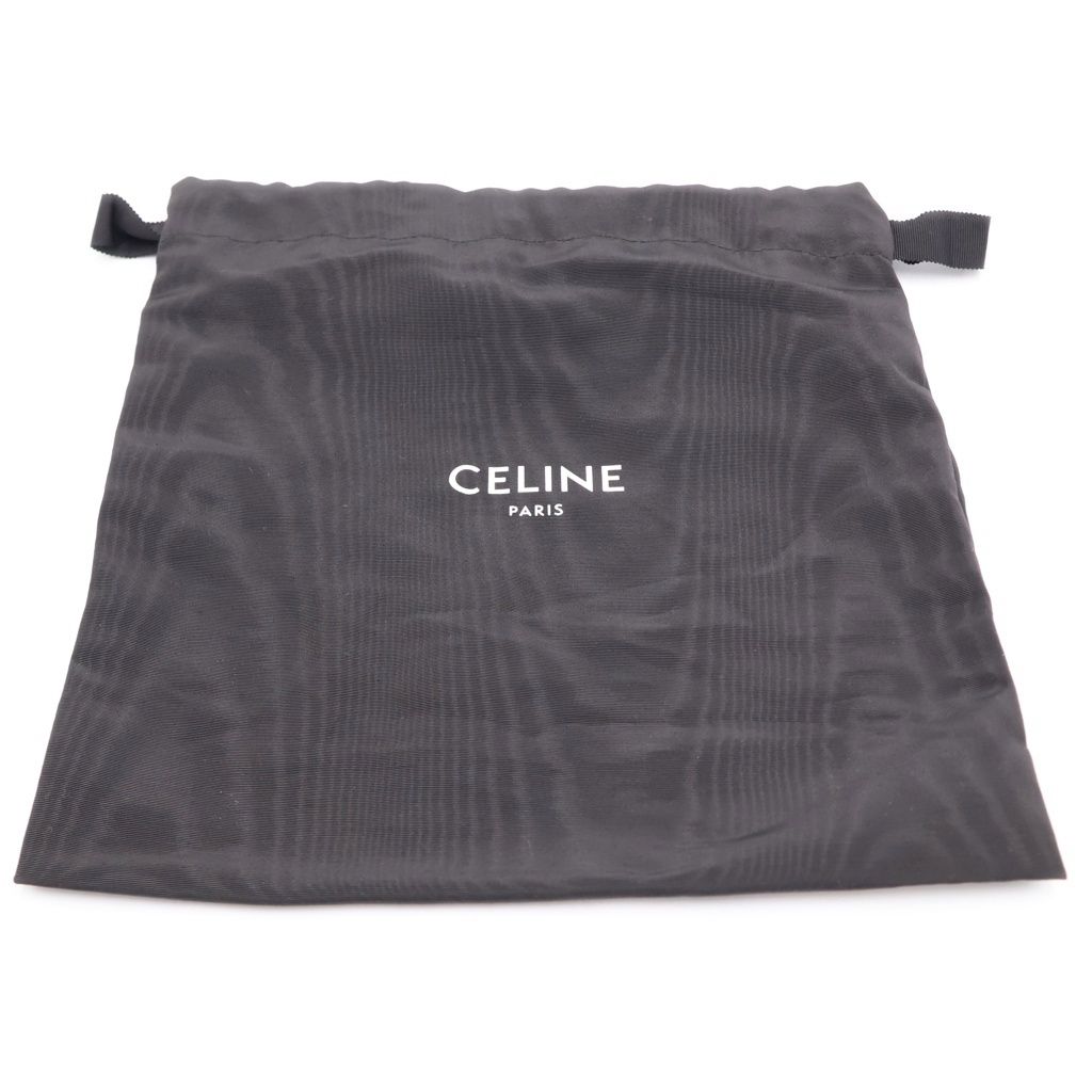 Celine Belt Bag Pico 2-Way Black Leather Gold — view 7