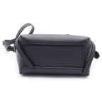 Celine Belt Bag Pico 2-Way Black Leather Gold — view 4