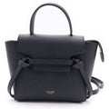 Celine Belt Bag Pico 2-Way Black Leather Gold