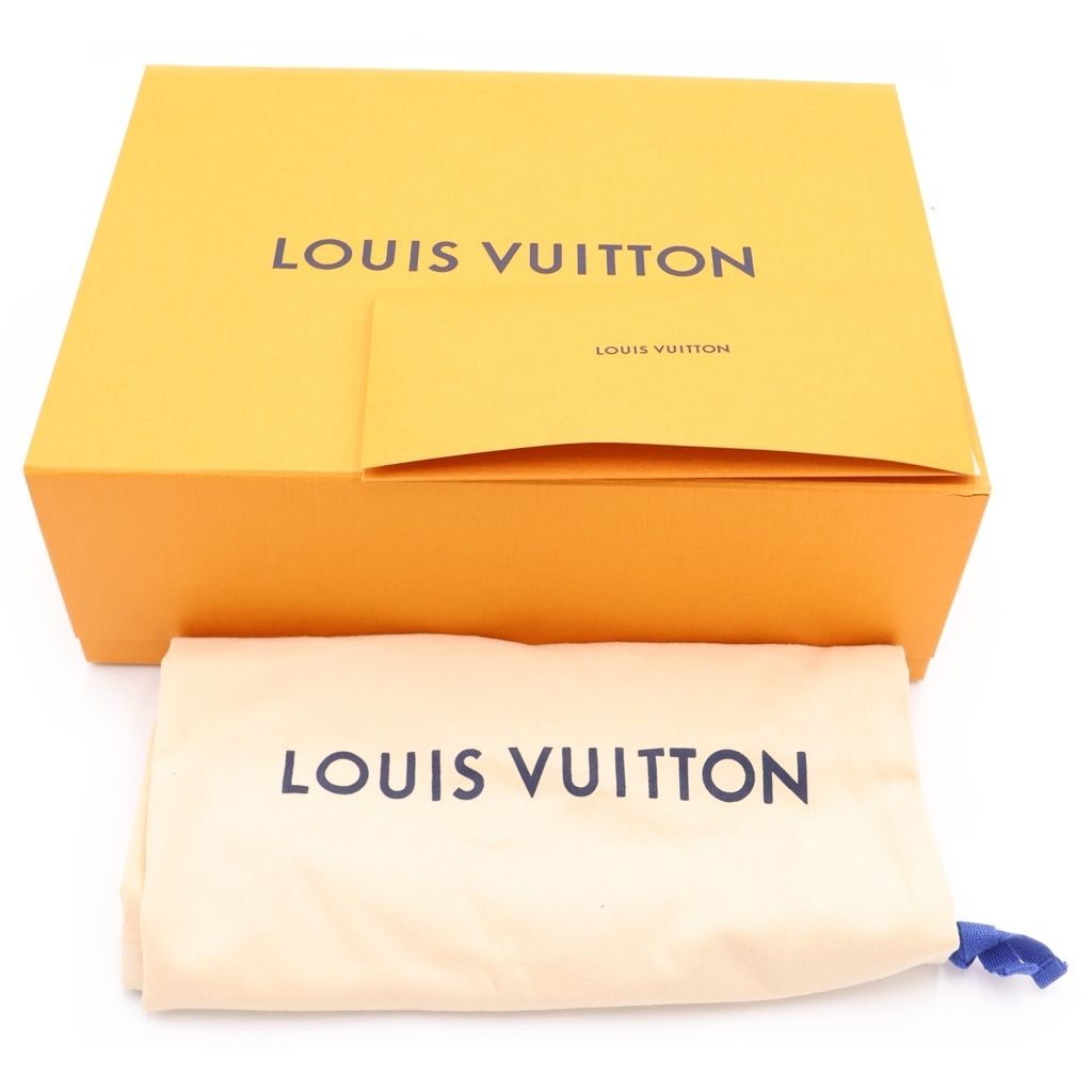 Louis Vuitton Damier Graphite District Pmnm Shoulder Bag Black Orange Leather — view 7