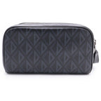 Dior CD Diamond Toiletries Case Pouch Black Silver — view 2