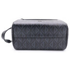 Dior CD Diamond Toiletries Case Pouch Black Silver — view 4