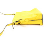 Loewe Mini Flamenco Clutch in Nappa Mini Calfskin Shoulder Bag Yellow — view 3