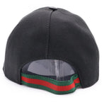Gucci Interlocking Sherry Line Cap Baseball Cap Hat Black — view 2