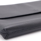Gucci Diamante Clutch Leather Handbag Black — view 4