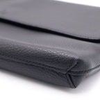Gucci Diamante Clutch Leather Handbag Black — view 5