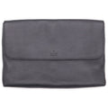 Gucci Diamante Clutch Leather Handbag Black