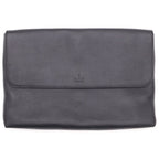 Gucci Diamante Clutch Leather Handbag Black