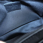 Louis Vuitton Monogram Shadow Alpha Wearable Wallet Mini Shoulder Bag Black — view 5