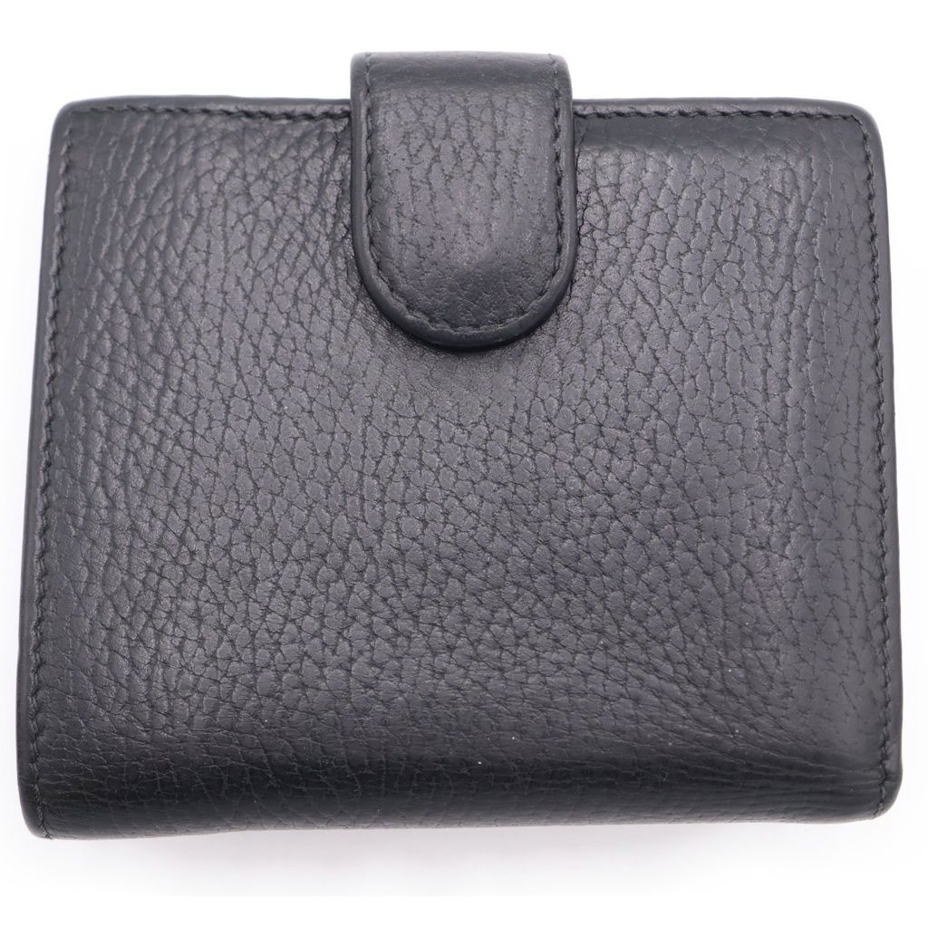 Gucci Interlocking Compact Wallet Bifold Black — view 2