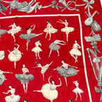 Hermes Carre 90 Silk Scarf la Danse la Dance Ballerina — view 3