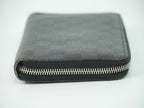 Louis Vuitton LV Zippy Organizer NM Damier Graphite Wallet Black Gray — view 4