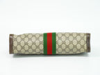 Gucci Parfums Sherry Line GG Supreme Clutch Beige Brown — view 3